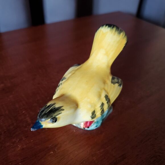 Vintage STANGL Wilson Warbler Yellow Bird Figurine (3597) - Picture 3 of 9